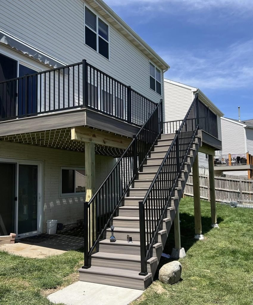 Custom Deck Builds in Millard Beautiful custom deck by Custom Deck Builds in Millard, designed for outdoor living
